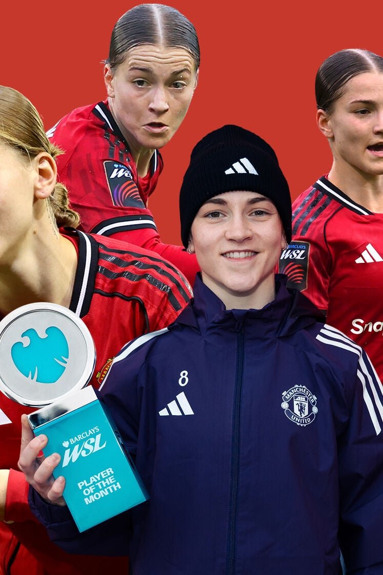 Jess Park winning Barclays WSL Player of the Month