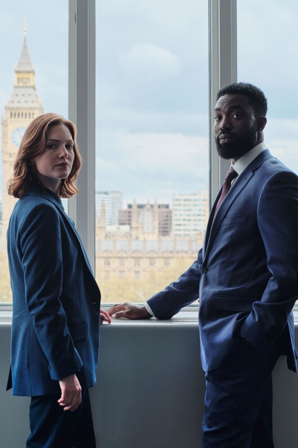 The Capture S3 People: Rachel Carey (HOLLIDAY GRAINGER) & Isaac Turner (PAAPA ESSIEDU)
