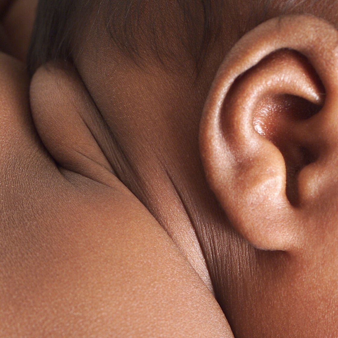 side profile of baby - grandchildren guilt