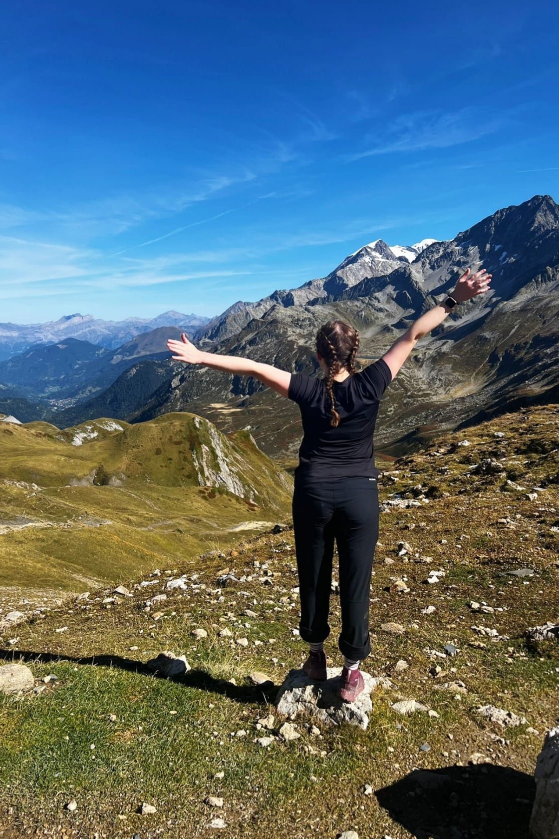 Lauren in the Alps