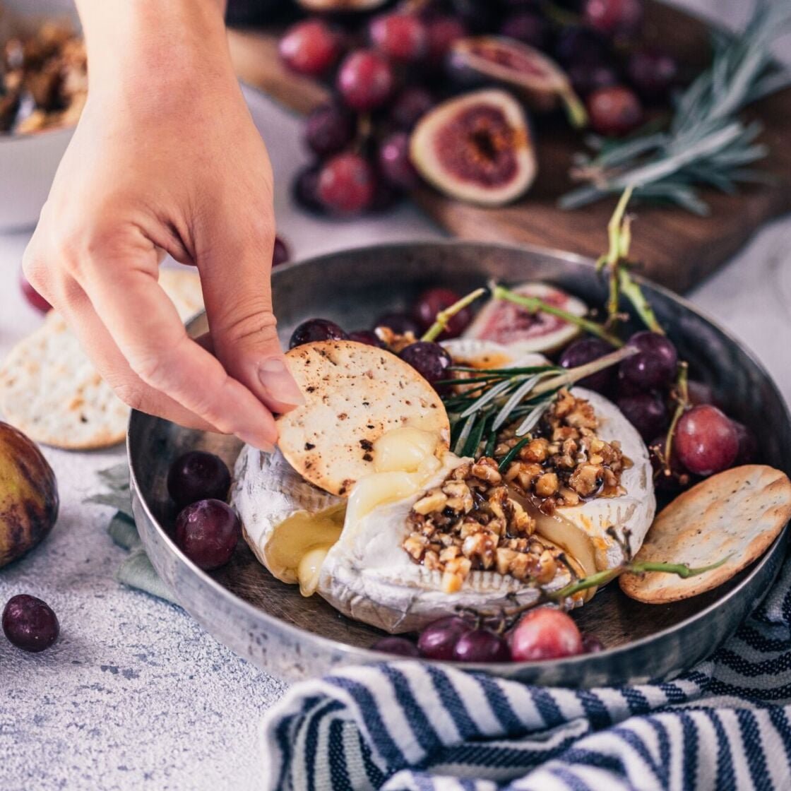 Christmas cheese (brie)