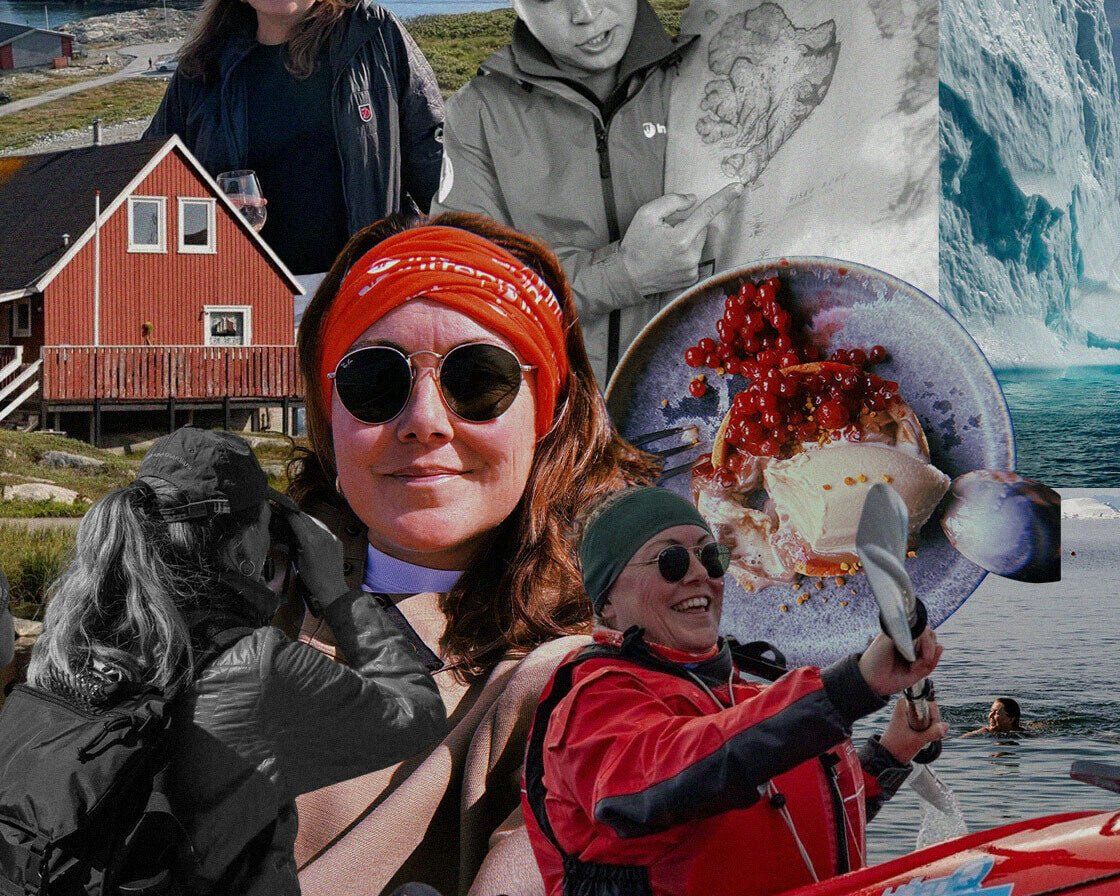 Collage image of Greenland pictures