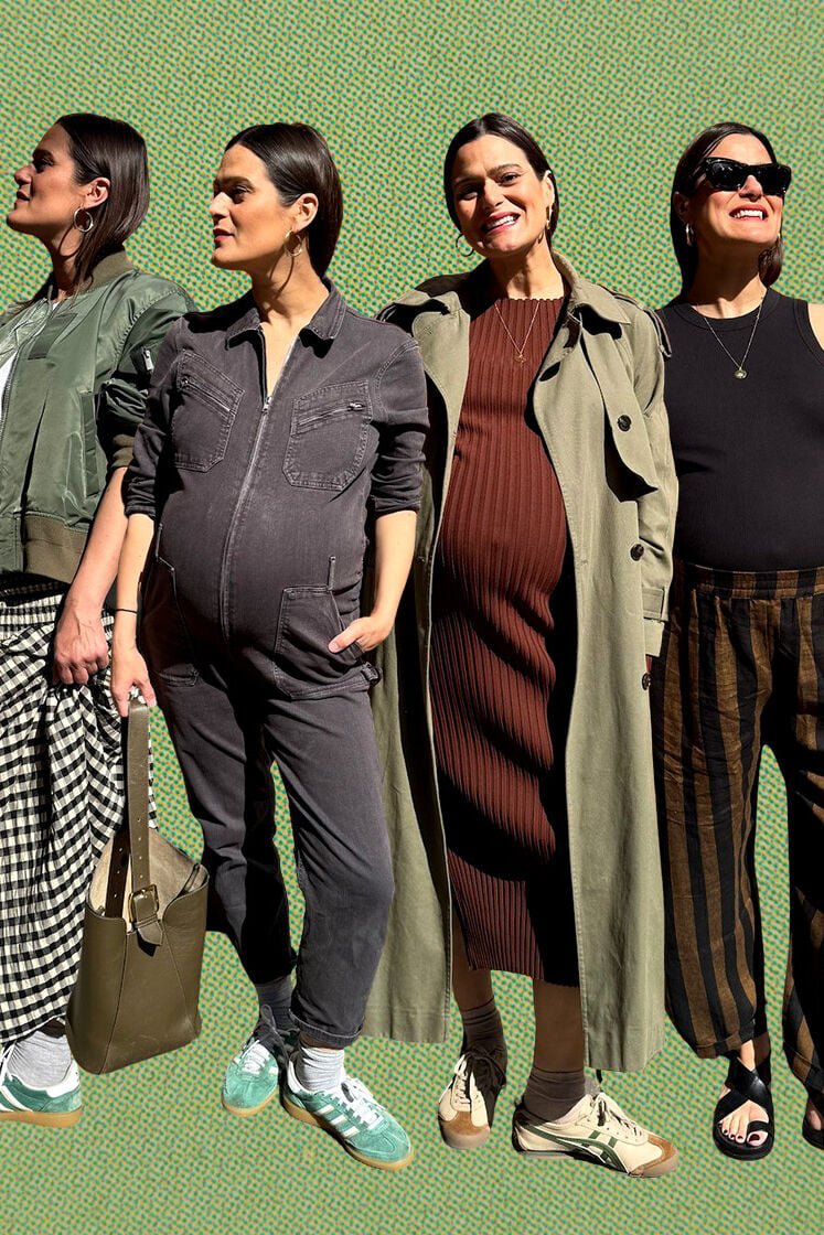 Lucy Reber fashion director Stylist maternity dressing