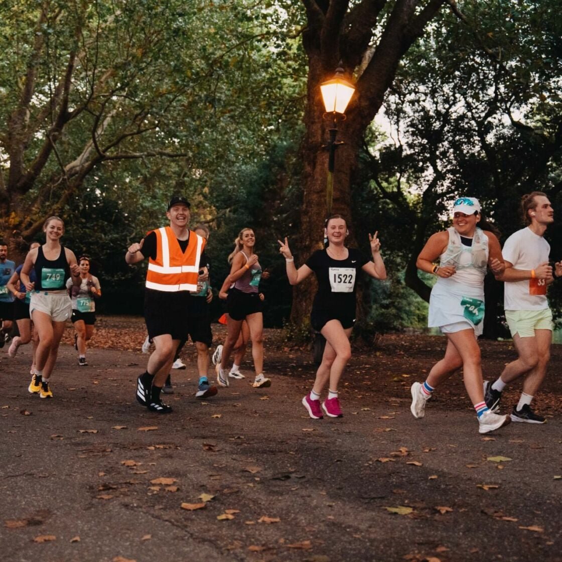 Lauren running the First To Fast 10k