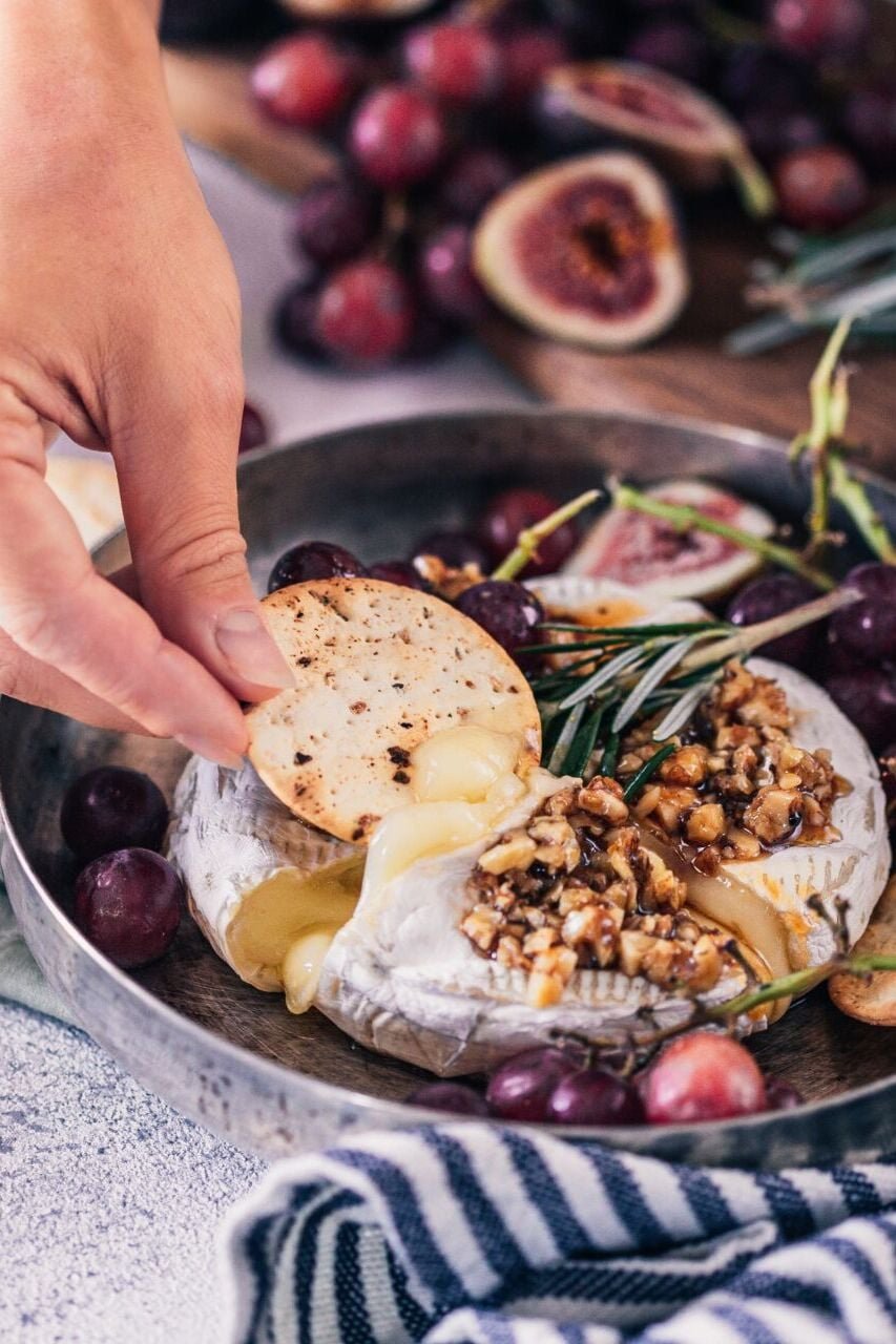 Christmas cheese (brie)