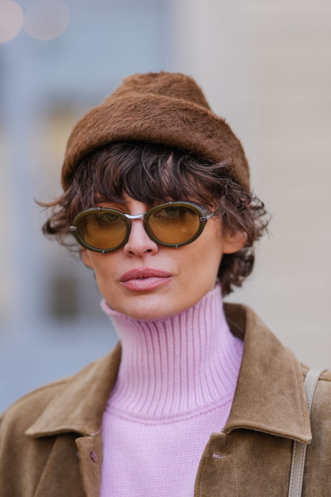 Scandi-cool bangs hair trend