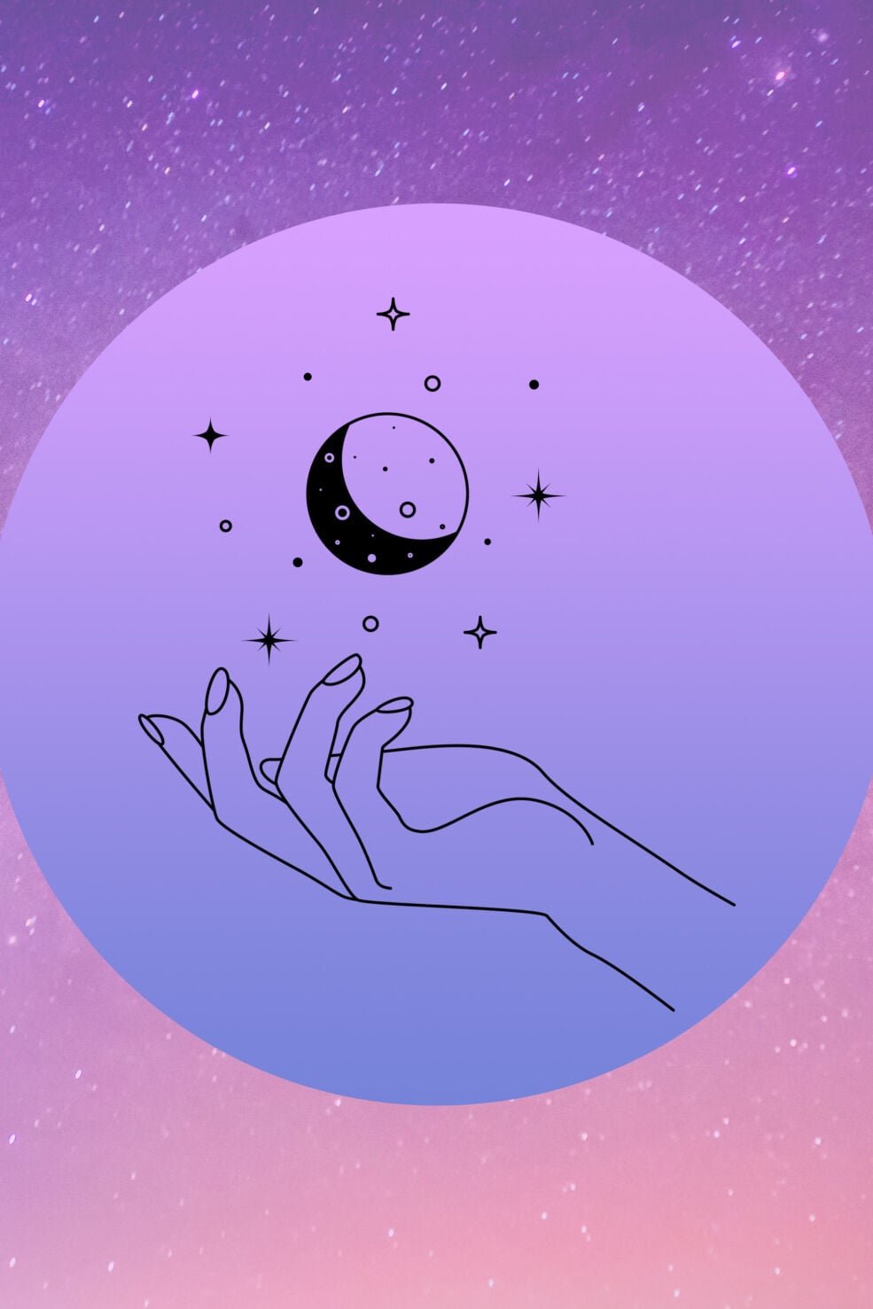 December 2024 horoscope illustration