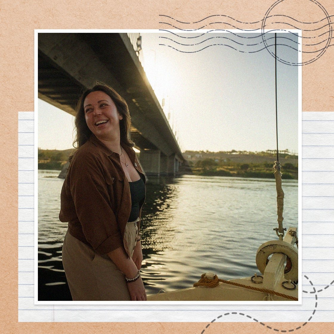 A woman enjoying an Intrepid holiday