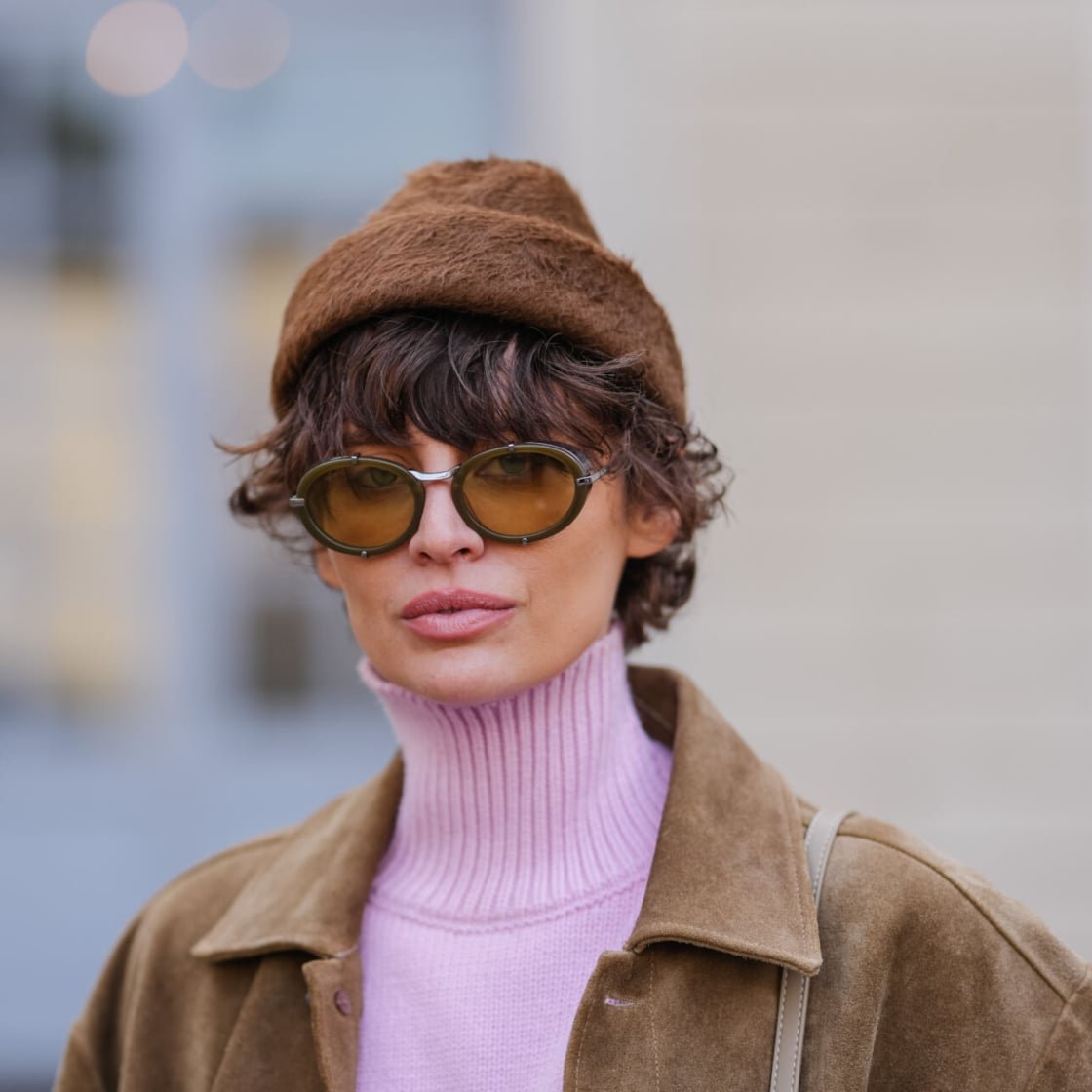 Scandi-cool bangs hair trend