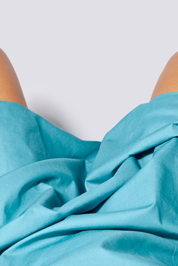 legs separated for gynaecologist