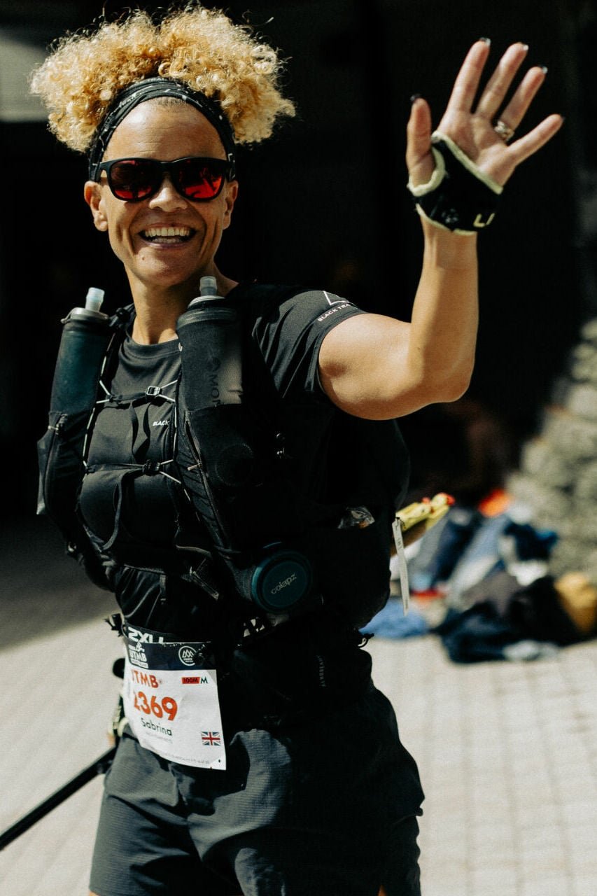 Sabrina Pace Humphreys during UTMB Mont Blanc