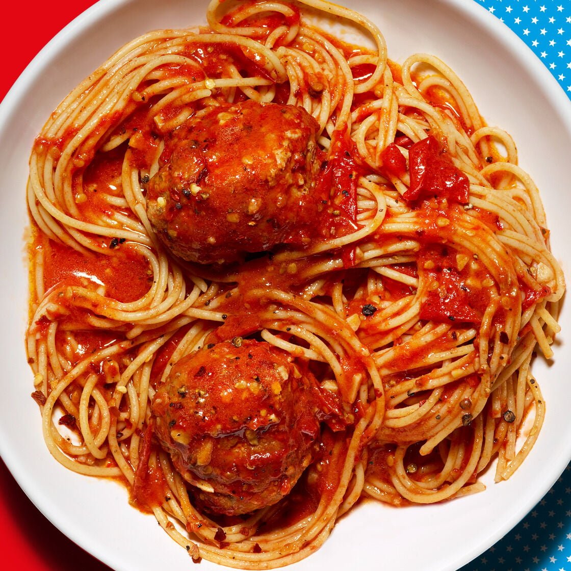best new york restaurants in London: spaghetti and meatballs