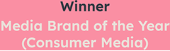 PPA Award Winner - Media Brand of the Year (Consumer Media 2025)
